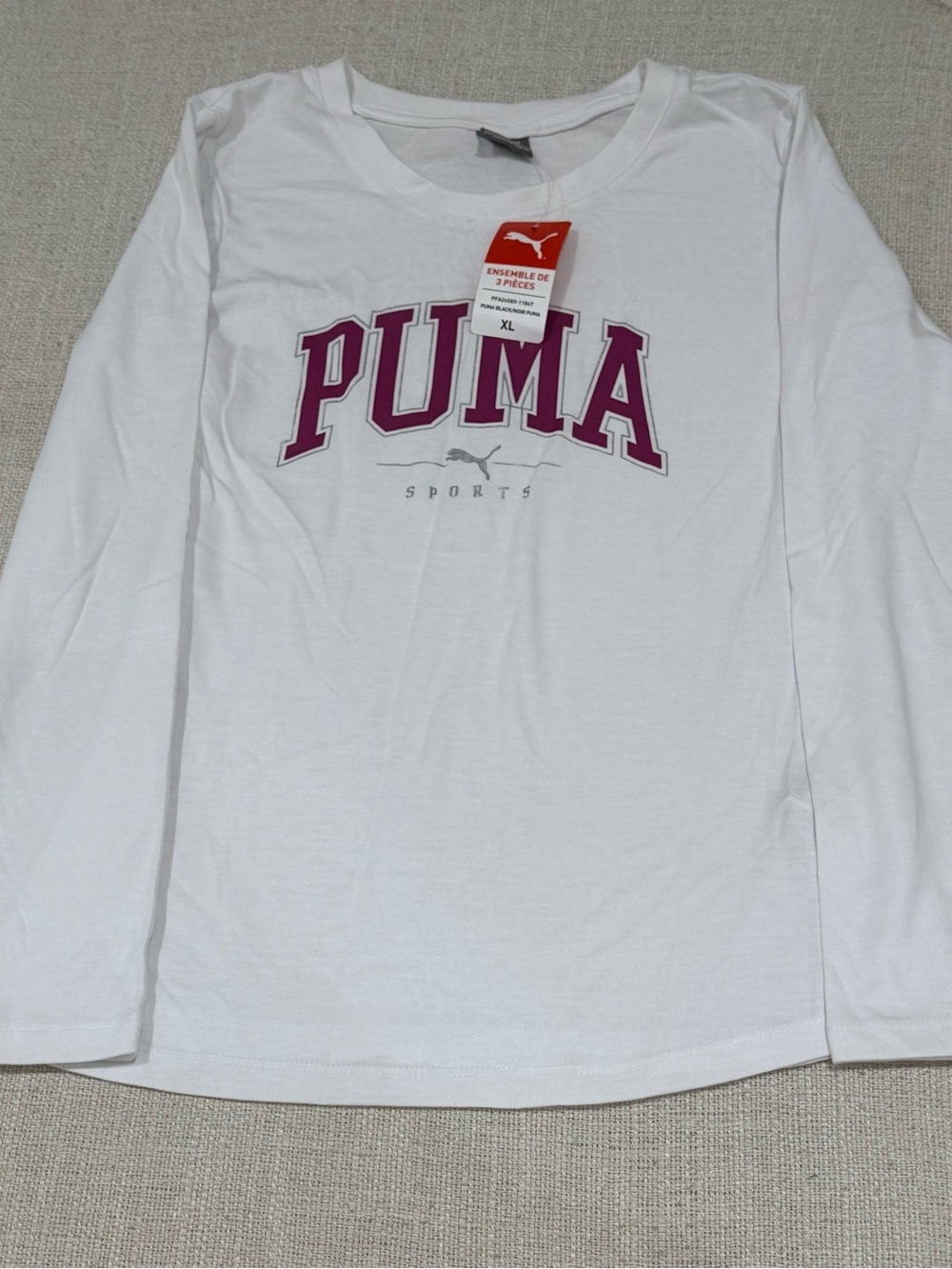 Brand new with tags PUMA girls 3-piece outfit set in size XL in puma black - Picture 7 of 12
